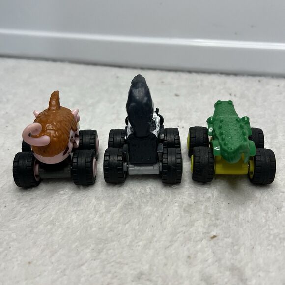Lot Of 6 Blaze and the Monster Machines Mini Trucks Ant Crab Alligator Skunk - Picture 6 of 11